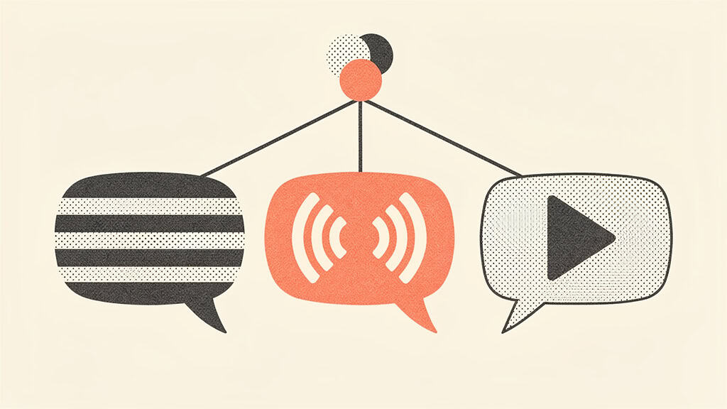 Blog vs. podcast vs. wideo: który format treści wybrać dla Twojej marki